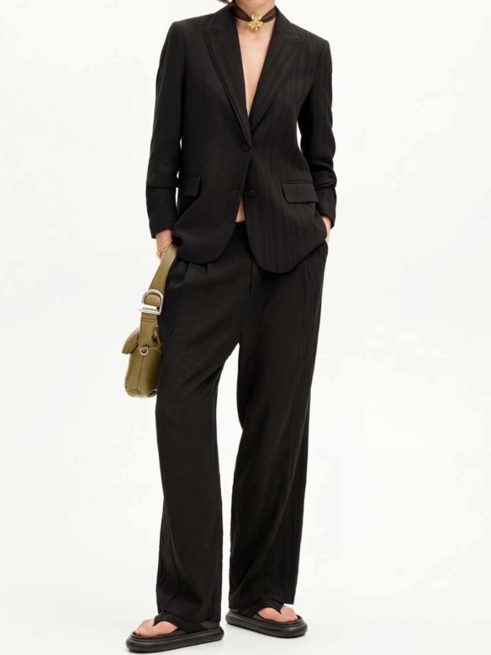 DESIGUAL RUSTIC TAILORED TROUSERS